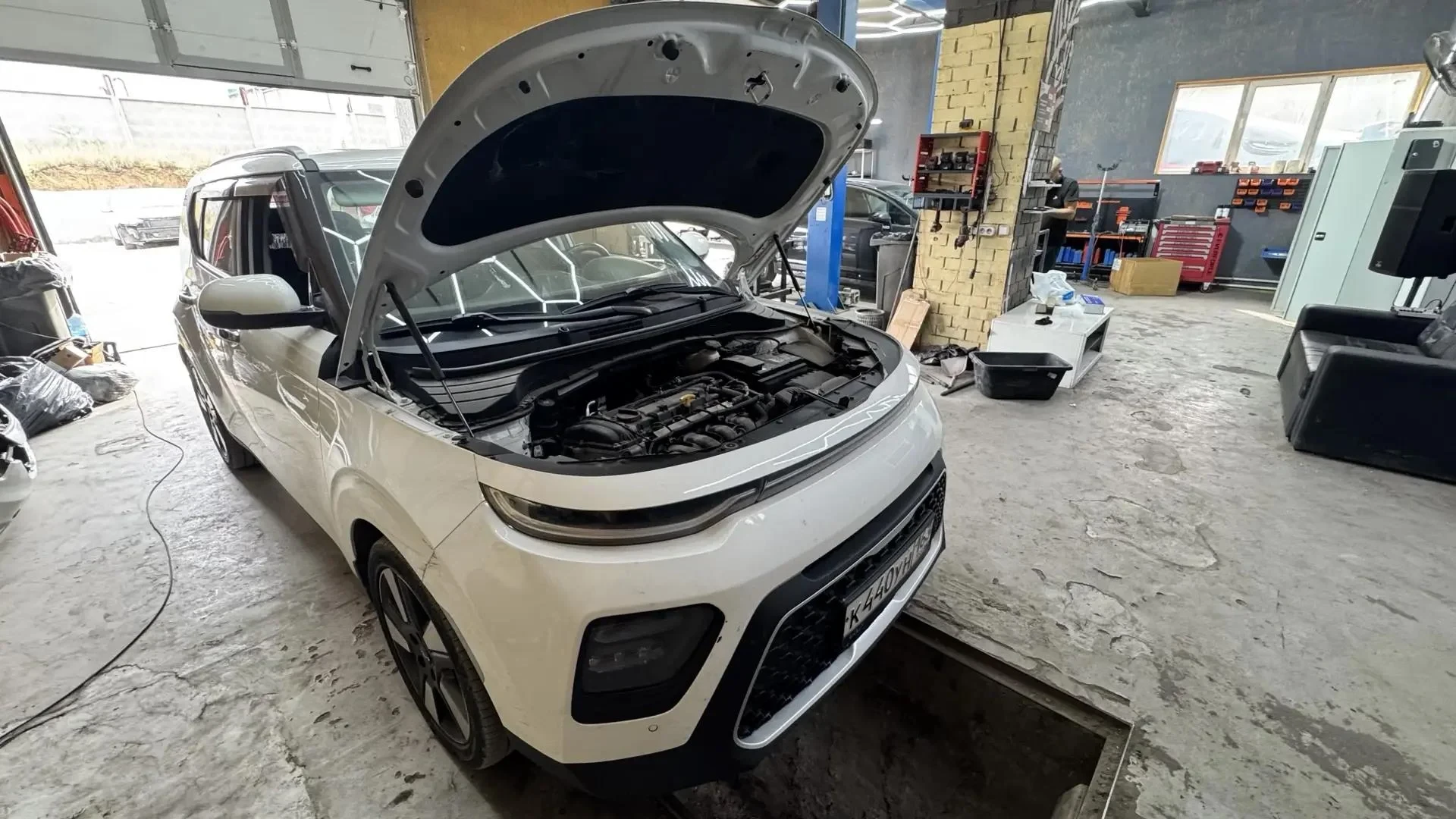 Kia Soul — Удаление катализатора