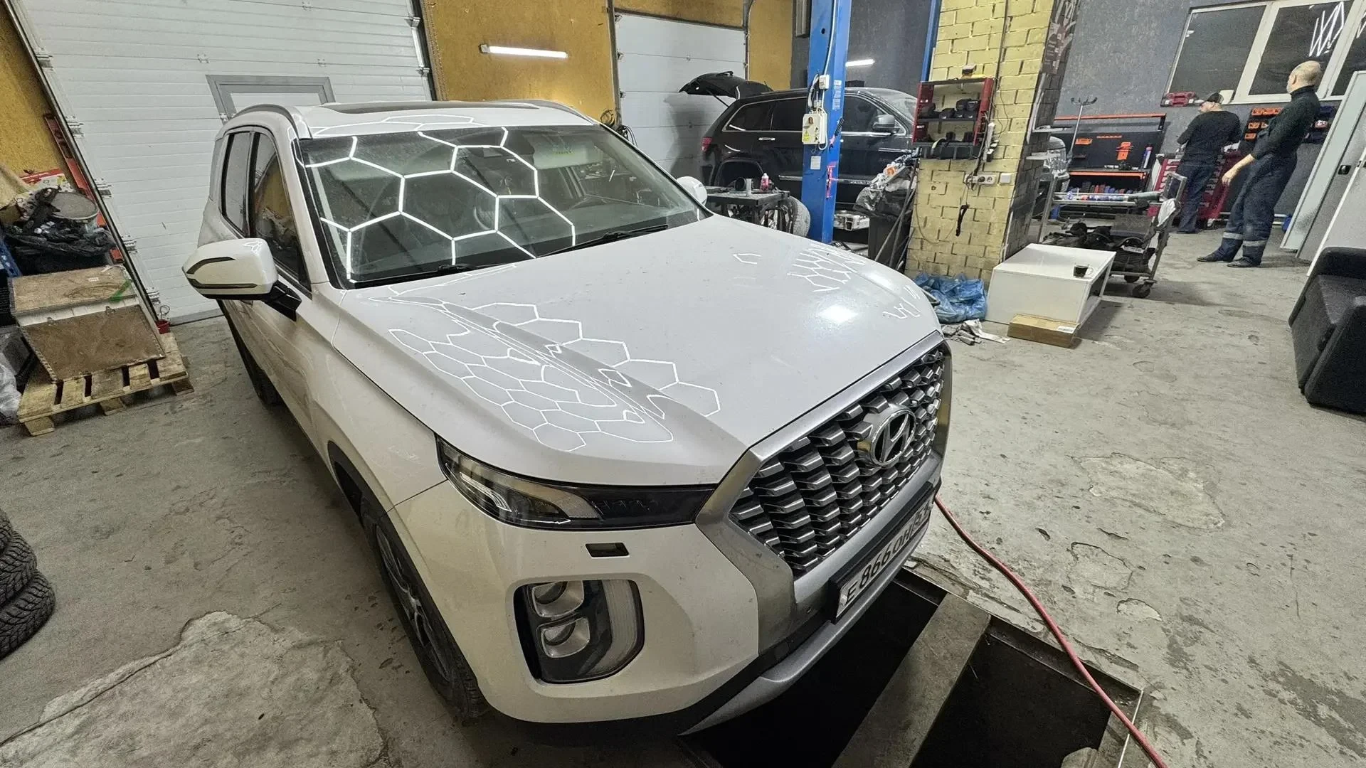 Hyundai Palisade в мастерской JECARS — фото 1 из 6