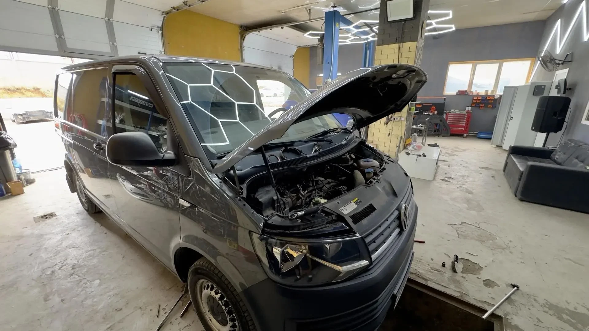 Volkswagen Transporter — Комплексная диагностика, Удаление сажевого фильтра DPF, Отключение ЕГР